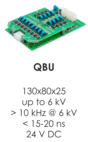 qbu, q-switch, pulse slicing, pulse picking, Pockels cell driver