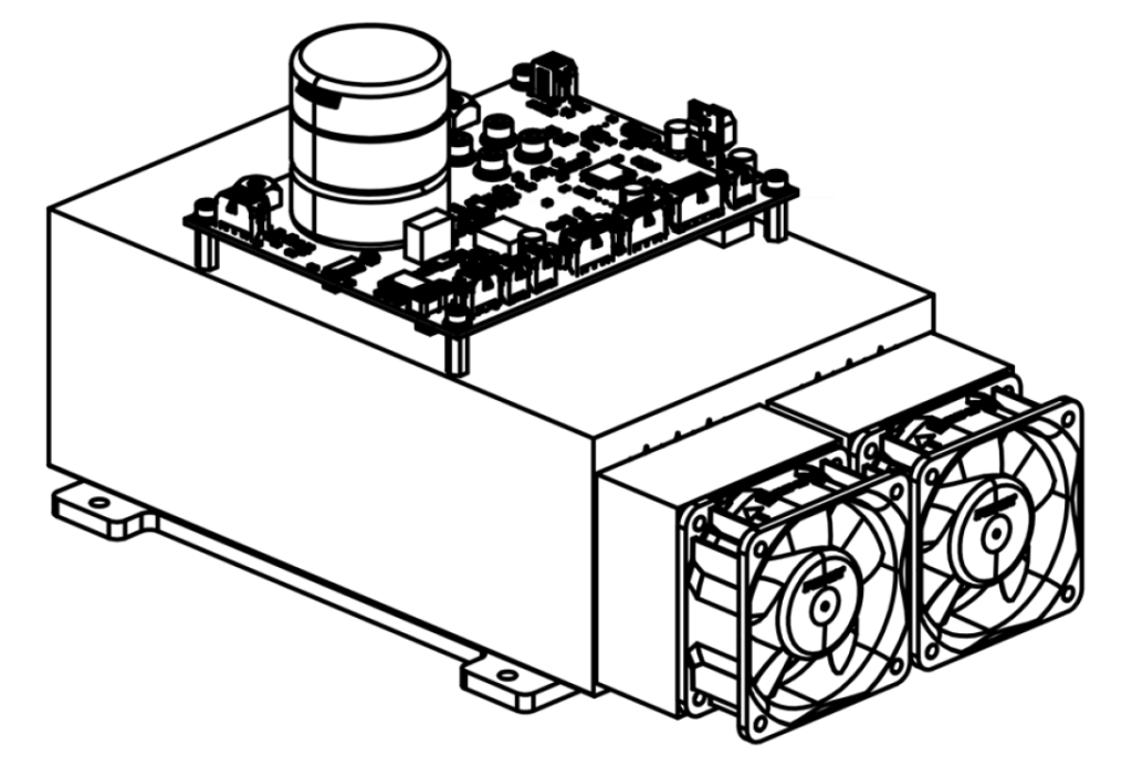 1500W laser diode driver sdc-400 Air-cooled